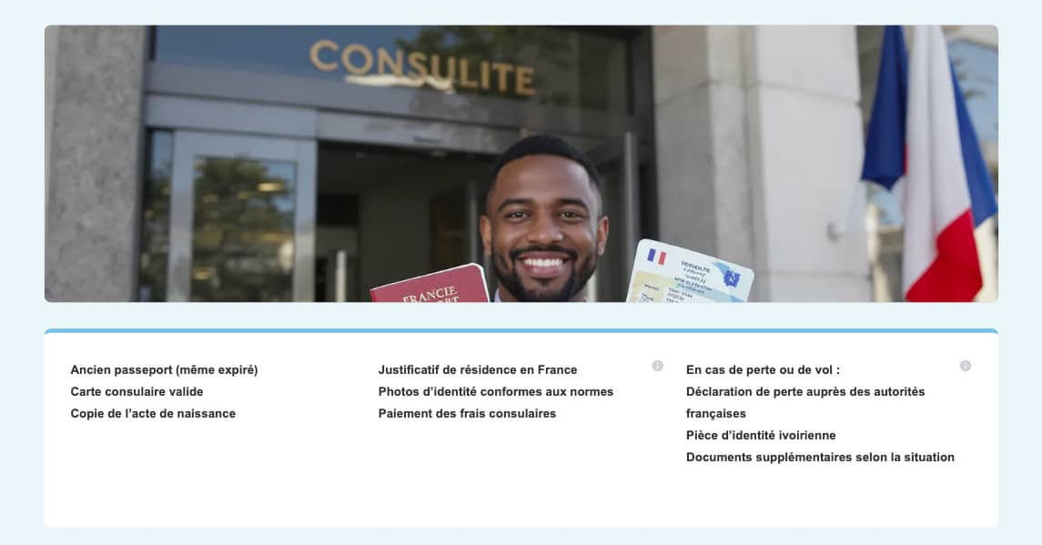 Étapes de la procédure